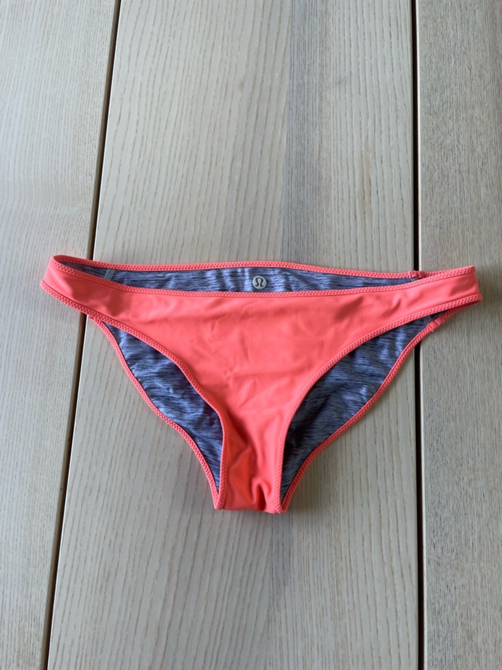 Lululemon Bikini Bottoms in coral size small women’s Lulu swimwear bottom size s
